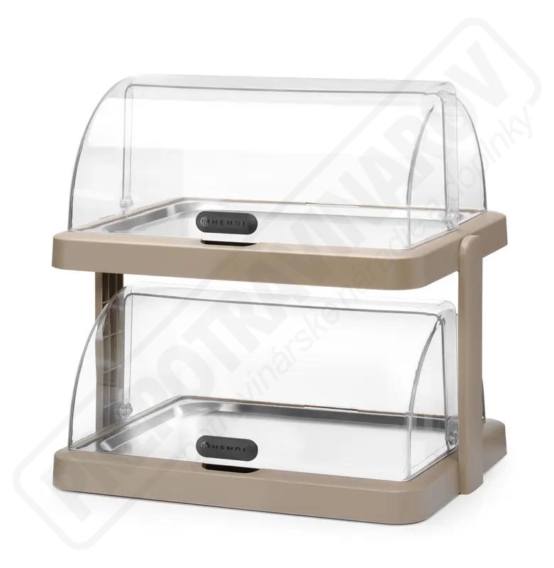 Dvojitá Chladiaca vitrína Duo UNIQ Roll-top