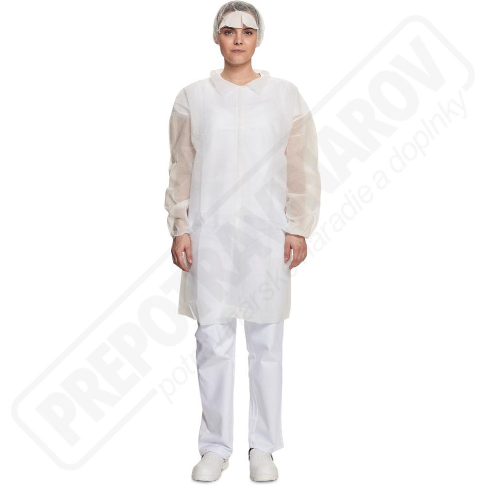 Navštevnícky plášť jednorazový