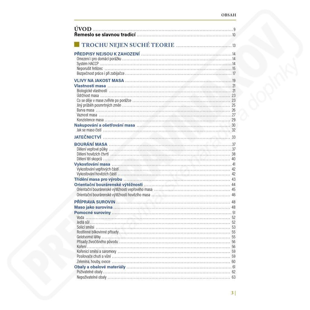 Zpracování masa & domácí zabijačka