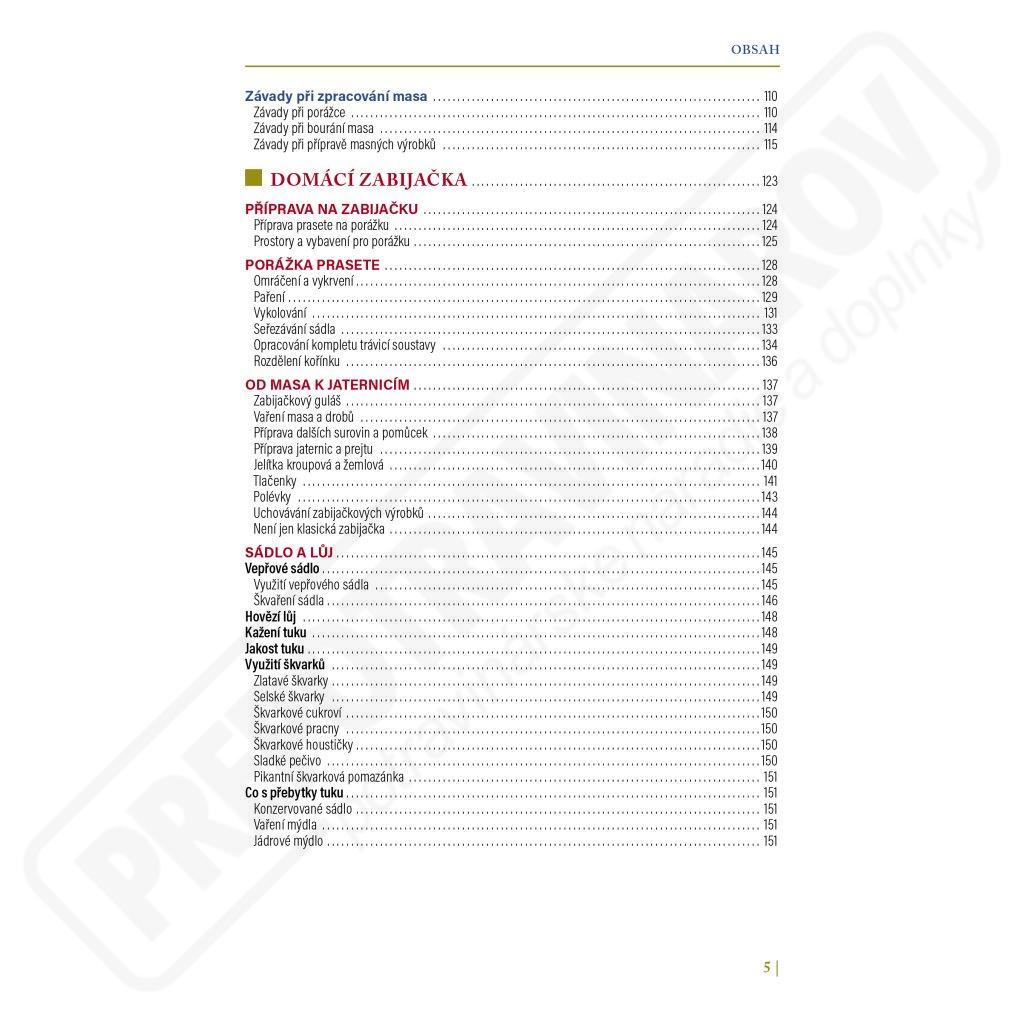 Zpracování masa & domácí zabijačka