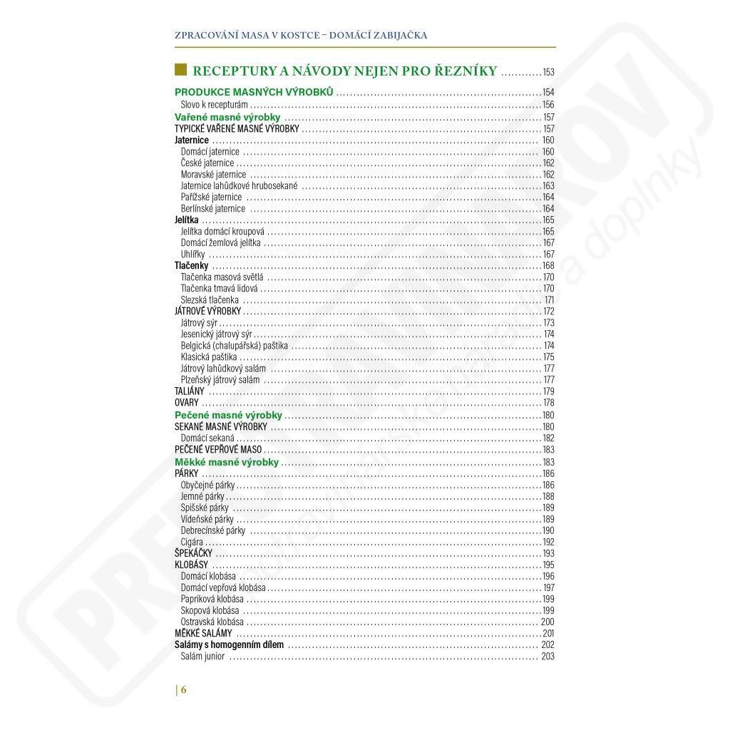 Zpracování masa & domácí zabijačka