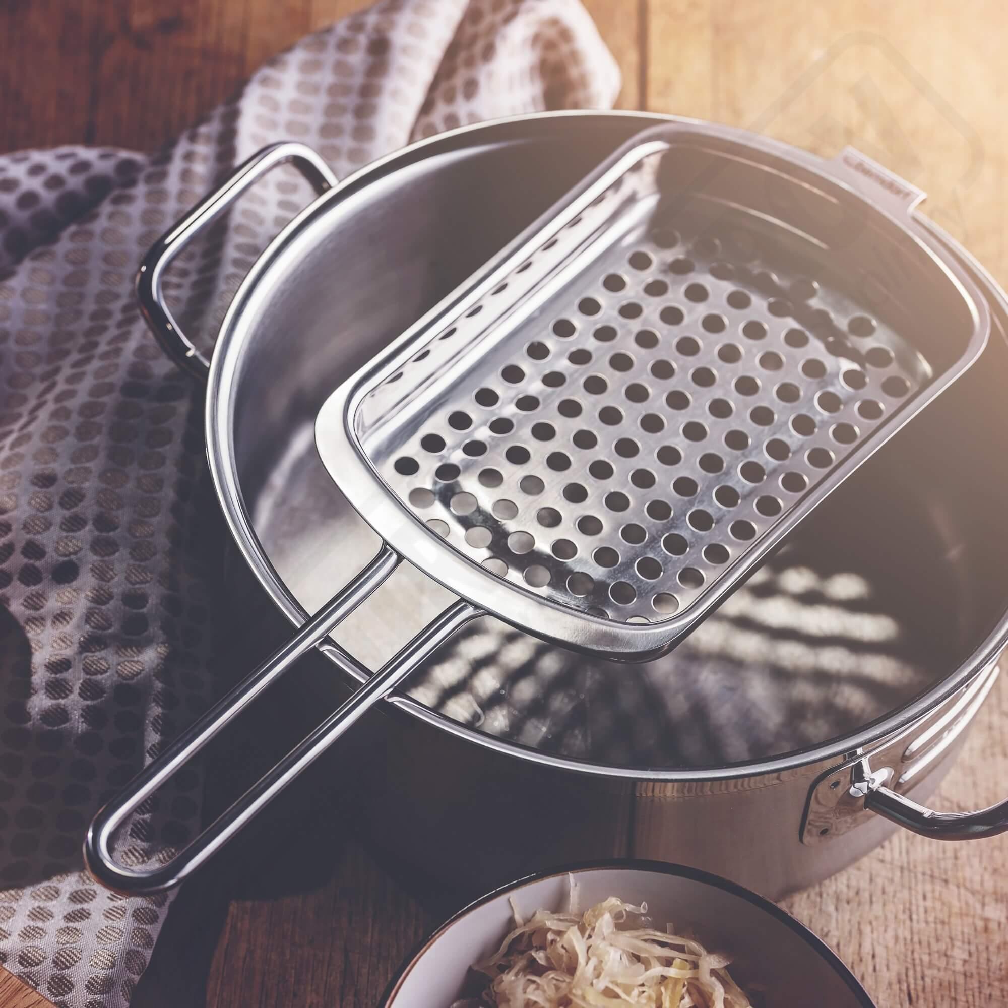 Sito na halušky nerezové