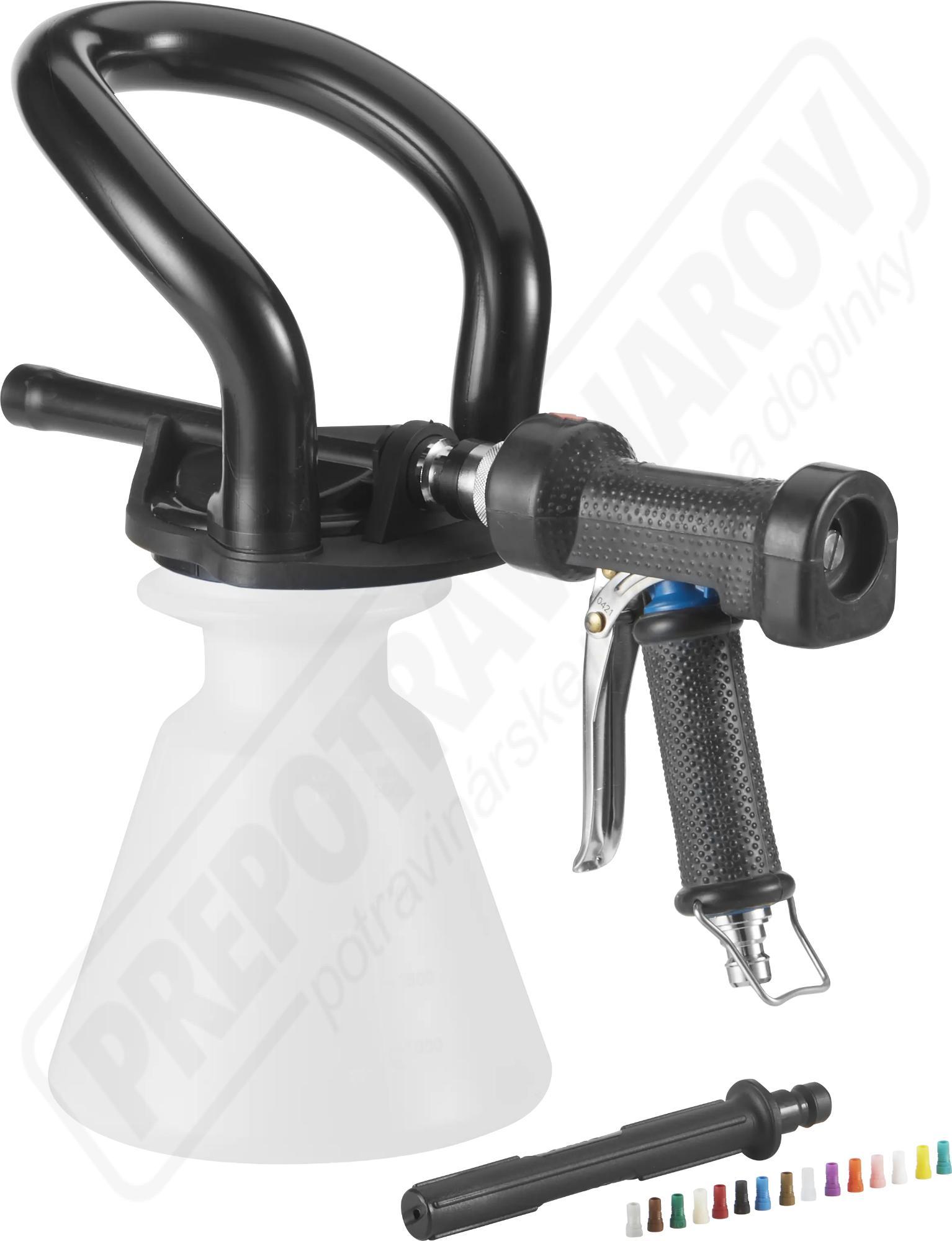 Penový rozprašovač, biely