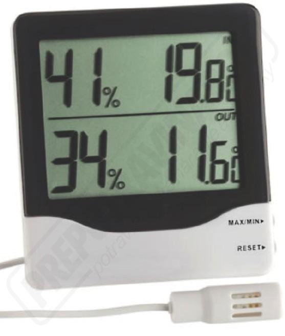 Teplomer s vlhkomerom digitálny so sondou VL 305013