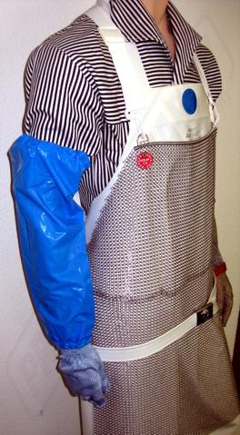 Rukáv LEDOLIN 45 cm modrý