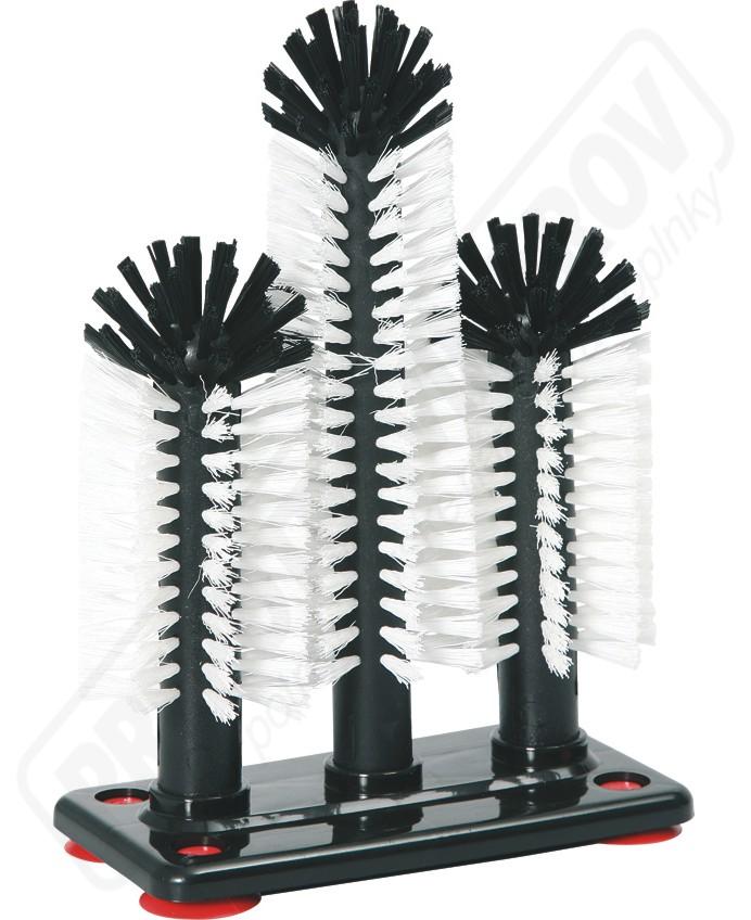 Kartáč výčapný trojitý