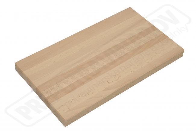 Mäsodoska bez drážky 300x400x22